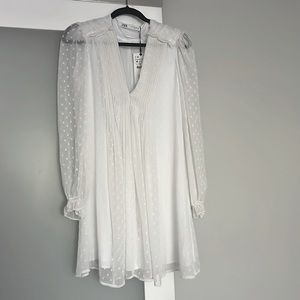 Zara white dress